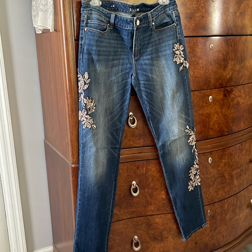 White House Black Market denim jean